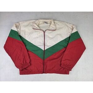 Vintage Cheerleader DanzTeam National Spirit Group Windbreaker Jacket USA Made L